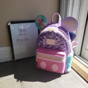 MMMA 2022 Small World Loungefly (NWT Disneyland) Mickey Mouse Main Attraction